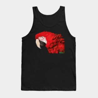 Green-winged Macaw (Ara chloropterus) Tank Top